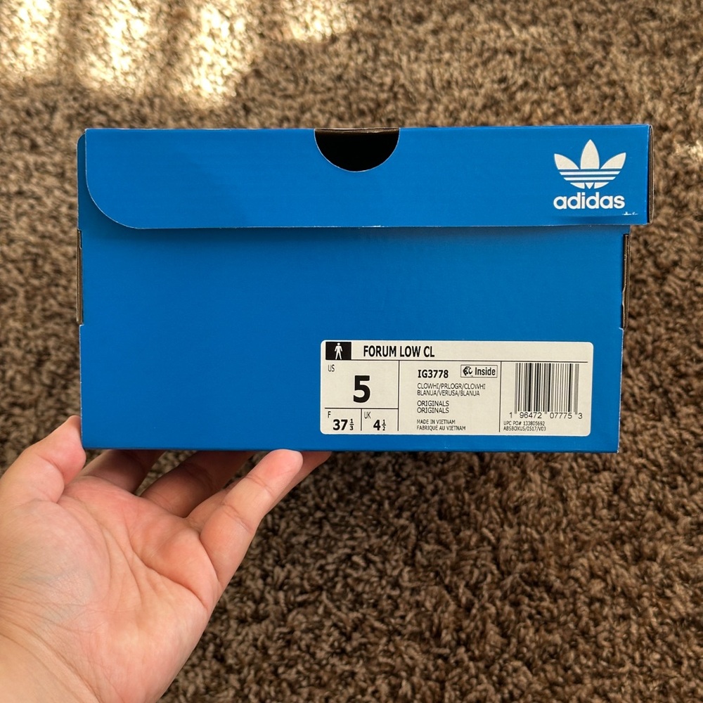 Adidas Forum Low CL Preloved Green Sneakers - Picture 11 of 15